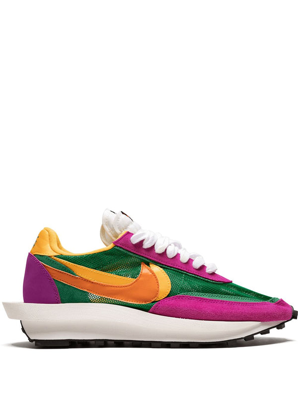 NIKE X SACAI LDV WAFFLE "PINE GREEN" SNEAKERS