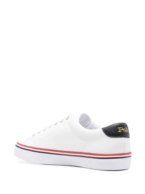POLO RALPH LAUREN EMBROIDERED LOGO SNEAKERS